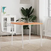 Einfachen Design & Stilvol Tischplatte 70x70x2,5 cm Quadratisch Massivholz Buche Tischplatten - 1parcel