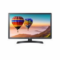 LG TV Monitor 28TN515S-PZ 27,5", WVA, HD, 1366 x 768 Pixel, 16 : 9, 8 ms, 250 cd/m², Schwarz/Eisengrau, Anzahl HDMI Anschlüsse 2