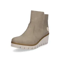 Rieker Damen Stiefelette beige
