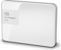 Western Digital 500GB My Passport Ultra tragbare externe Festplatte- USB3.0, Weis, Hardware Verschlsselung, Backup Software- WDBWWM5000AWT-EESN