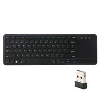 2,4 G kabellose Tastatur, Touchpad-Tastatur mit USB-Empfänger
