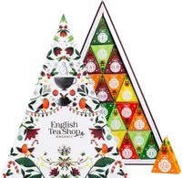 ETS - Tee Adventskalender "Mosaik weiß", BIO, 25 Pyramidenbeutel