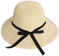 Damen Strohhut 58 Beige
