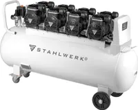 STAHLWERK Kompressor 10 bar 8,6 PS 6,4 kW 840 l/min 150 l Druckluftkompressor