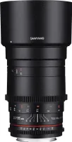 Samyang 135/2,2 Objektiv Video DSLR Canon EF manueller Fokus Videoobjektiv 0,8 Zahnkranz Gear, Spiegelobjektiv Teleobjektiv schwarz (1021563)
