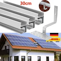 Solarmodul Photovoltaik Solarpanel Halterung Dachhalterung Montage Set Ziegeldach Befestigung für 1 Solarpanel
