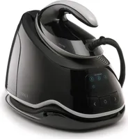 VIOLA Voilà F8.0 Dampfbügelstation, 400 g/min Dampf, 8 Bar, Anti-Kalk System, Keramikbügelsohle, 2350 W, 1.5-Liter-Tank, Schwarz