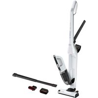 Bosch Staubsauger BBH32551 Akkubetrieb, Handstick und Handheld, 25,2 V, Betriebsdauer (max.) 55 min, Polarweiß metallic, Garantie 24 Monat(e), Batteriegarantie 24 Monat(e)