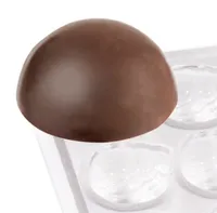 Pralinenform, Schockoladenform,Kunststoff, verschiedene Ausführung wählbar : Kugel 27 mm Variante: Kugel 27 mm