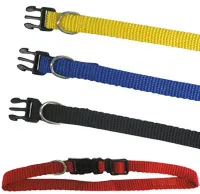Welpenhalsband Nylon Sort. L: 20 - 30 cm B: 10 mm farblich sortiert
