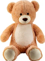 Riesen Teddybär Kuschelbär XXL 100 cm groß Plüschbär Kuscheltier samtig weich - zum liebhaben