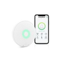 Airthings Wave Plus, senzor kvality vzduchu, radón, vlhkosť, teplota, VOC, CO2 a tlak