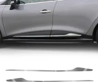 Listwa boczna drzwi listwa ochronna do Renault Clio 4 2012-2019 chrom stal nierdzewna