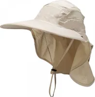 Schützender Sonnenhut für Damen und Herren - UPF 50+ UV-Schutz, Nackenschutz, atmungsaktiv, faltbar - ideal zum Wandern, Angeln, am Strand und auf Safari