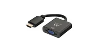 HDMI-zu-VGA-Adapter mit Audio Ewent AISCCI0306 EW9864 0,23 m Schwarz