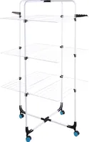 Suszarka pionowa do ubrań Excellent Houseware, metalowa, 69x69x132,5 cm, biała