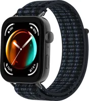 INF Nylonový řemínek Huawei Watch Fit 3 Černá