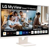 Smart Monitor LG MyView 32SR50F-W 31,5"/ Full HD/ Smart TV/ Multimedia/ Blanco