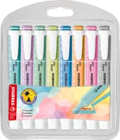 STABILO® 275/8-08-2 Zakreślacz swing® cool Pastel - etui z 8 długopisami, różne kolory