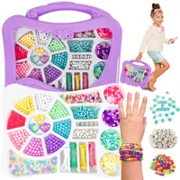 Kreativ-Kit im Koffer – DIY Schmuckset für Kinder, Armbänder & Halsketten selber machen