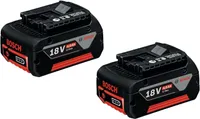 Bosch Akku GBA 18 Volt / 2x 4,0 Ah M-C Professional - 1600Z00038-2