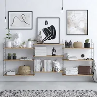 Skye Decor, Laba, Bücherregal, Eiche, 85 x 20 x 216 cm