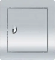 Revisionsklappe Revisionstür 10x15cm Edelstahl Schnapp Inspektionsklappe Wartungsklappe