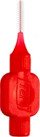 TePe Zahn Zwischenraum Bürsten, Größe 2, rot, 0,5 mm, 6 Stück