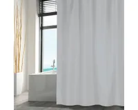 Duschvorhang MSV Textil 180 x 200 cm lightgrey