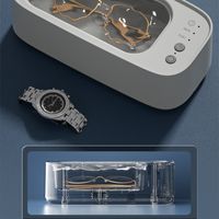 Ultraschallreiniger 45000 Hz Mit 3 Reinigungsmodi Für Schmuck, Brillen, Uhren, Zahnersatz Tragbare Ultraschall Reinigungsmaschine Grün