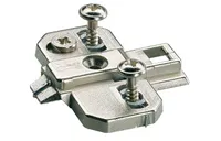 Hettich Kreuzmontageplatte System 9000 / 043025 Distanz 8 mm für Eckanschläge - 43025