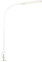 LED Klemmleuchte Lampe 8W 600lm Dimmbar 3 Lichtfarben CCT Touch Memory Weiß