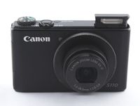 Canon PowerShot S110 Digitale Kompaktkamera (12,1 MP, 3" Display, Full HD) schwarz
