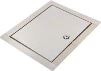 Přístupový panel KOTARBAU® velikost 20x25cm s klíčem nerezová ocel stříbrná pro přístupové šachty