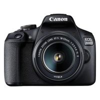 Canon EOS 2000D - Spiegelreflexkamera - Schwarz Canon