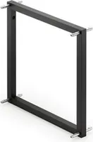 NABER 8051025 Cubo Erweiterungsrahmen, Regalsystem, schwarz matt