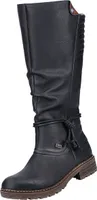 Rieker TEX Damen Stiefel gefüttert Schwarz