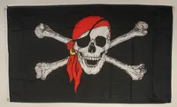 Ndier Piraten Flagge Polyester Flagge perfekt für Outdoor & Indoor Flagge  150 * 90cm : : Jardin
