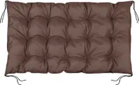 PALETTENKISSEN Palettenkissen, Sitzkissen, Gartenbankkissen, Gartenkissen 120x80 cm Braun
