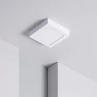 LED-Deckenleuchte 12W Eckig 170x170 mm 4000K Neutralweiß