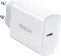 Ugreen Rychlá nabíječka Usb typu C s výkonem 30 W Quick Charge 4.0 bílá (70161)