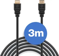 Wicked Chili 3m 8K HDMI Kabel 2.1 für Playstation 5 - 8K@60HZ/4K@120HZ - Ultra-Hight-Speed-48-Gbit/s-HDMI-Kabel mit Ethernet, HDR, eARC, 3D-fähig