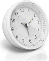 Funkwecker "Roundly", Weiß (00186413)