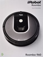 iRobot Roomba 960 Staubsauger-Roboter  schwarz/grau,  WLAN, App-Steuerung, auch für Tierhaare geeignet