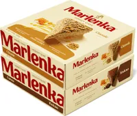 "MARLENKA® Duopack Mix Honigtorte 1 x mit Walnüsse, 1 x mit Kakao – 2er Pack, Honigkuchen, Torte, Kuchen (2 x 800 g) "