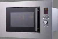 PKM Einbau Mikrowelle mit Grill LED-Display 23L Garraum MW900-23G-IN 900W