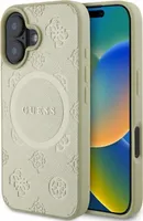 Guess, Schutzhülle für iPhone 16 resistent MagSafe, Gold