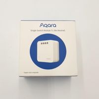Aqara - ZIgBee Smart Home HomeKit - T1 Einzelsteuermodul ohne Nullleiter, Farbe white
