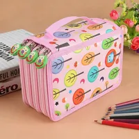 4 Fach Federtasche 72 Löcher Federmappe Mäppchen Federmäppchen Schüleretui