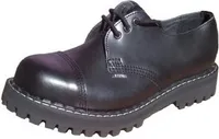 Steel - Full Black, 3-Loch Boots